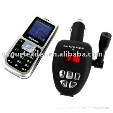 bluetooth car mp3 player(bluetooth handsfree+car mp3 FM transmitter)